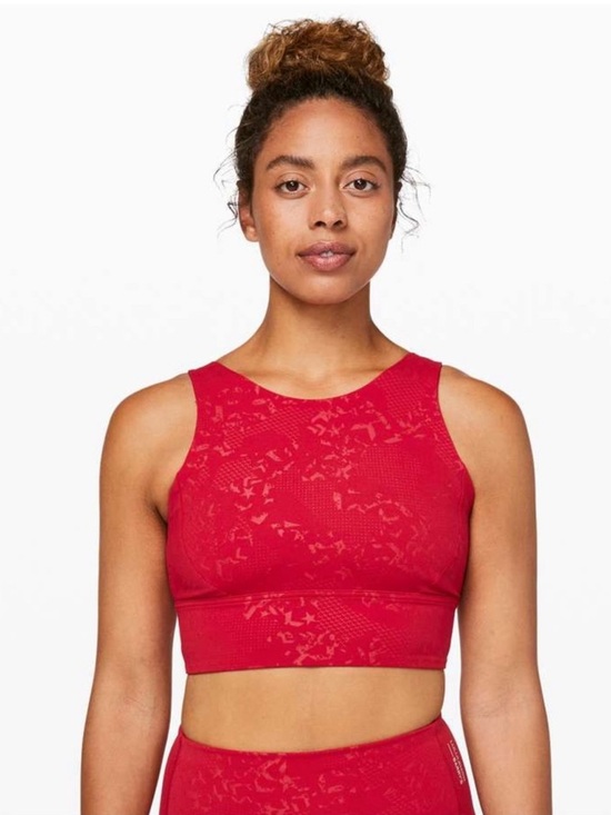 lululemon athletica Other - Lululemon Stronger As One Long Line Bra *Lululemon x Barrys Size 6